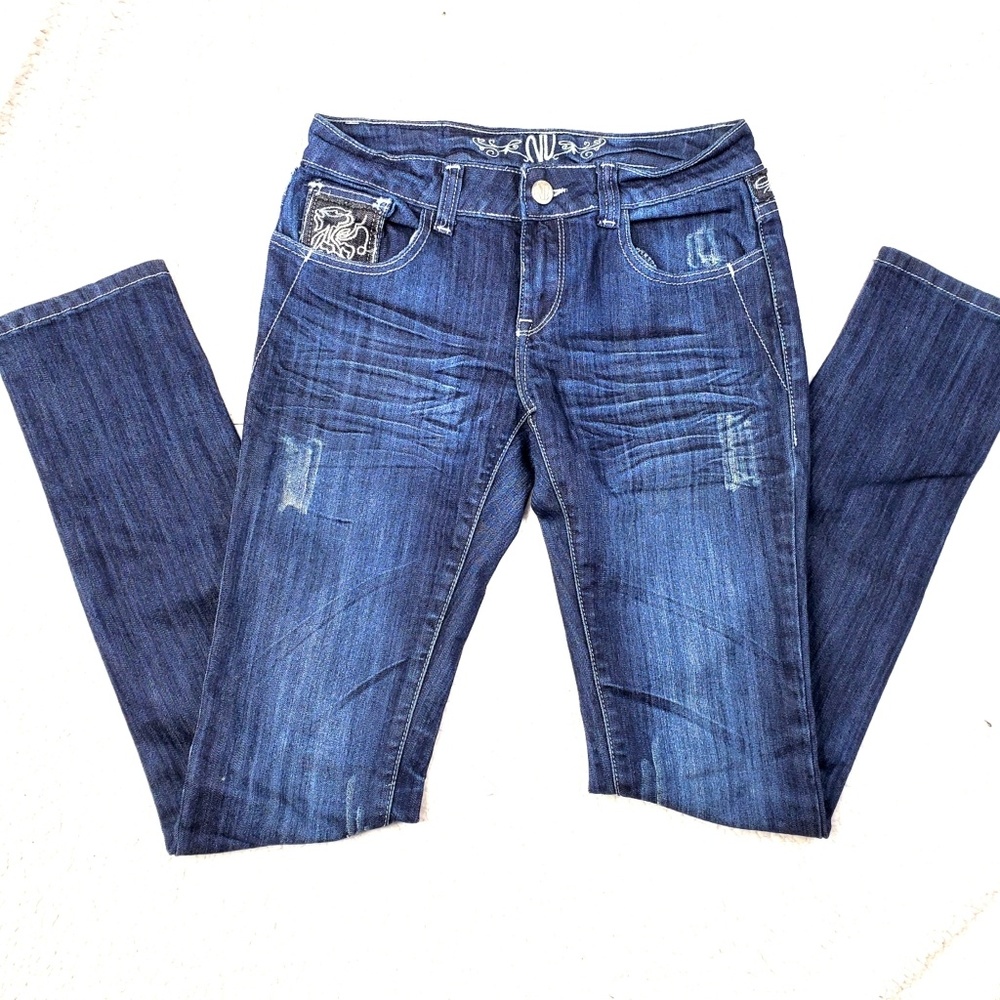 Distressed Jeans Size 5
